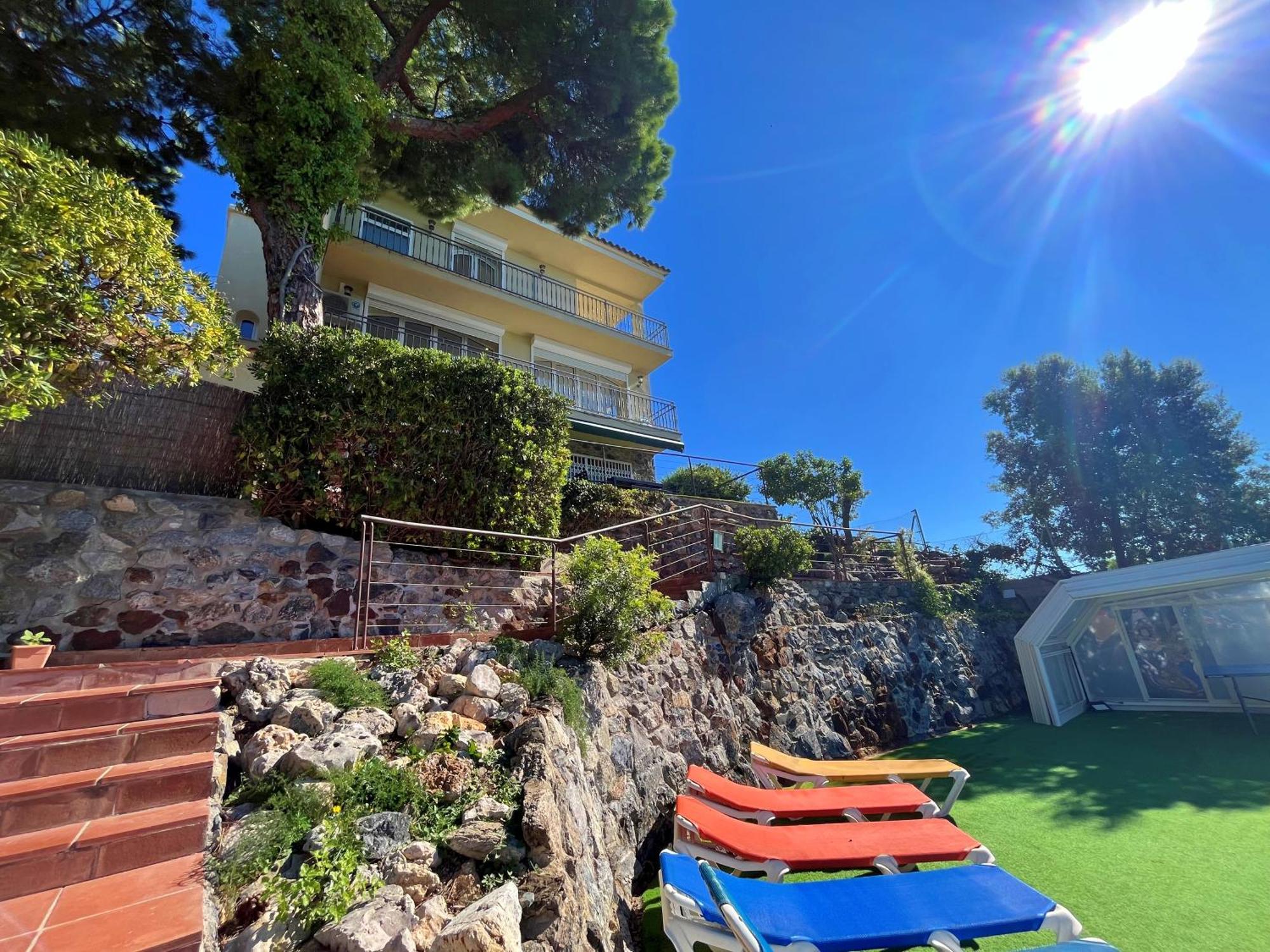 Villa Con Piscina Privada Climatizada 29ºc Санта-Сусанна Екстер'єр фото